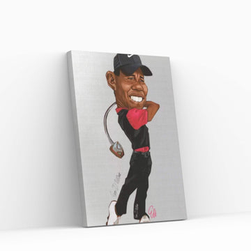 Tiger Woods Canvas Wall Art - Y Canvas