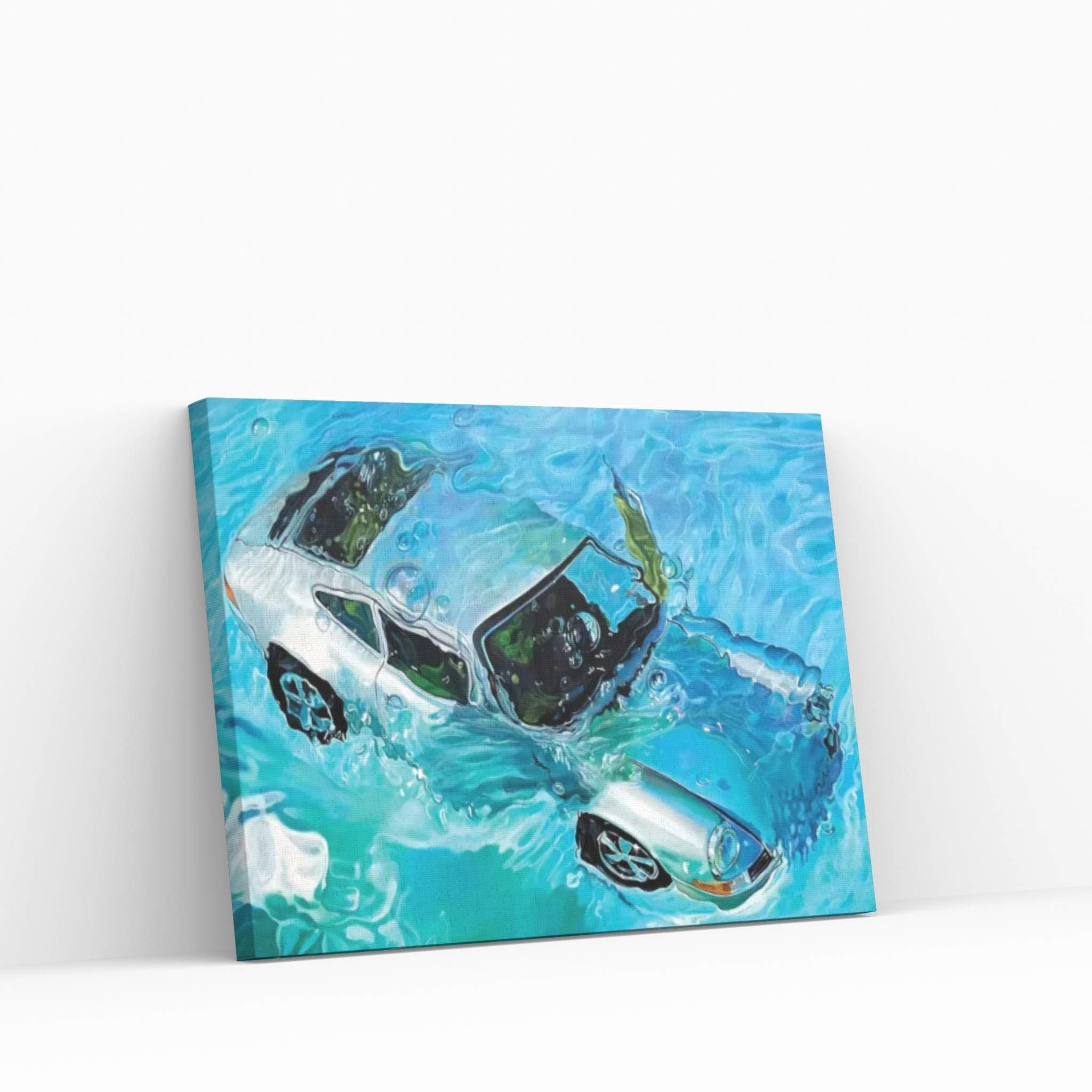 Chlorine VI Canvas Wall Art - Y Canvas