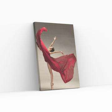 Large Ballerina Canvas Painting, Dancing Girl Oil Painting - Y Canvas