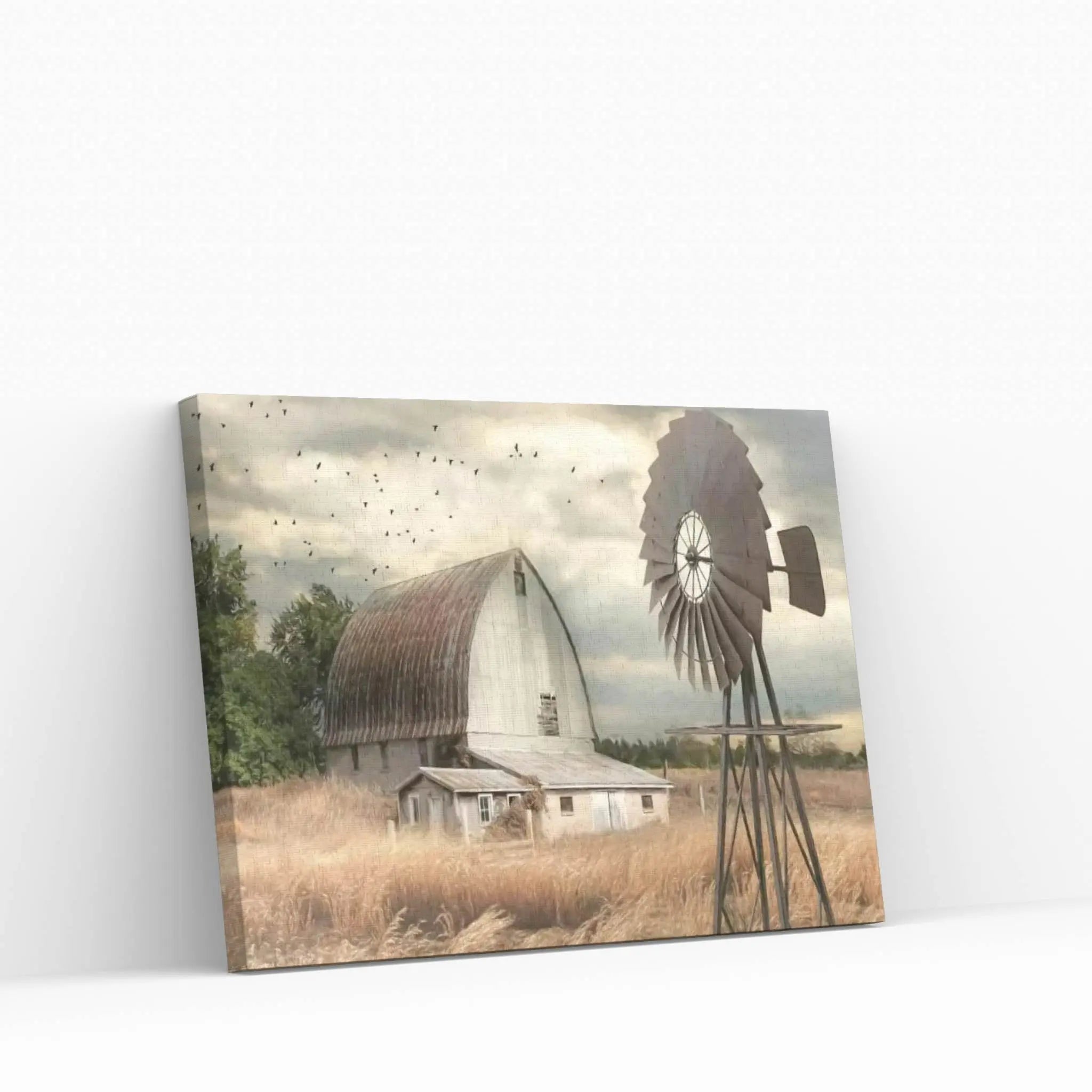 Henderson Bay Farm Canvas Wall Art - Y Canvas