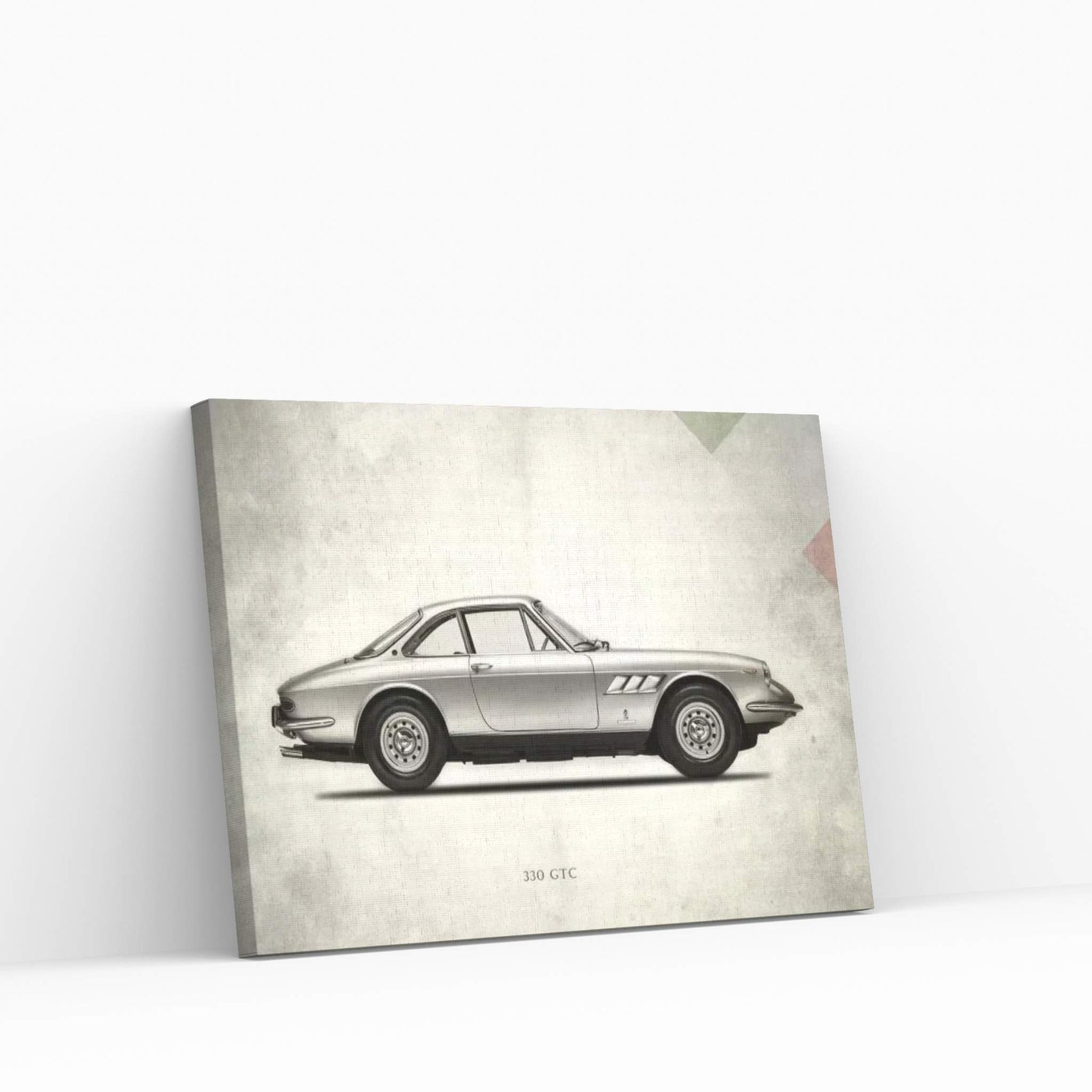 1968 Ferrari 330 GTC Canvas Wall Art - Y Canvas