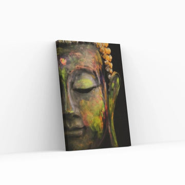 Buddha Buddhism Statue Canvas Wall Art Home Decor - Y Canvas