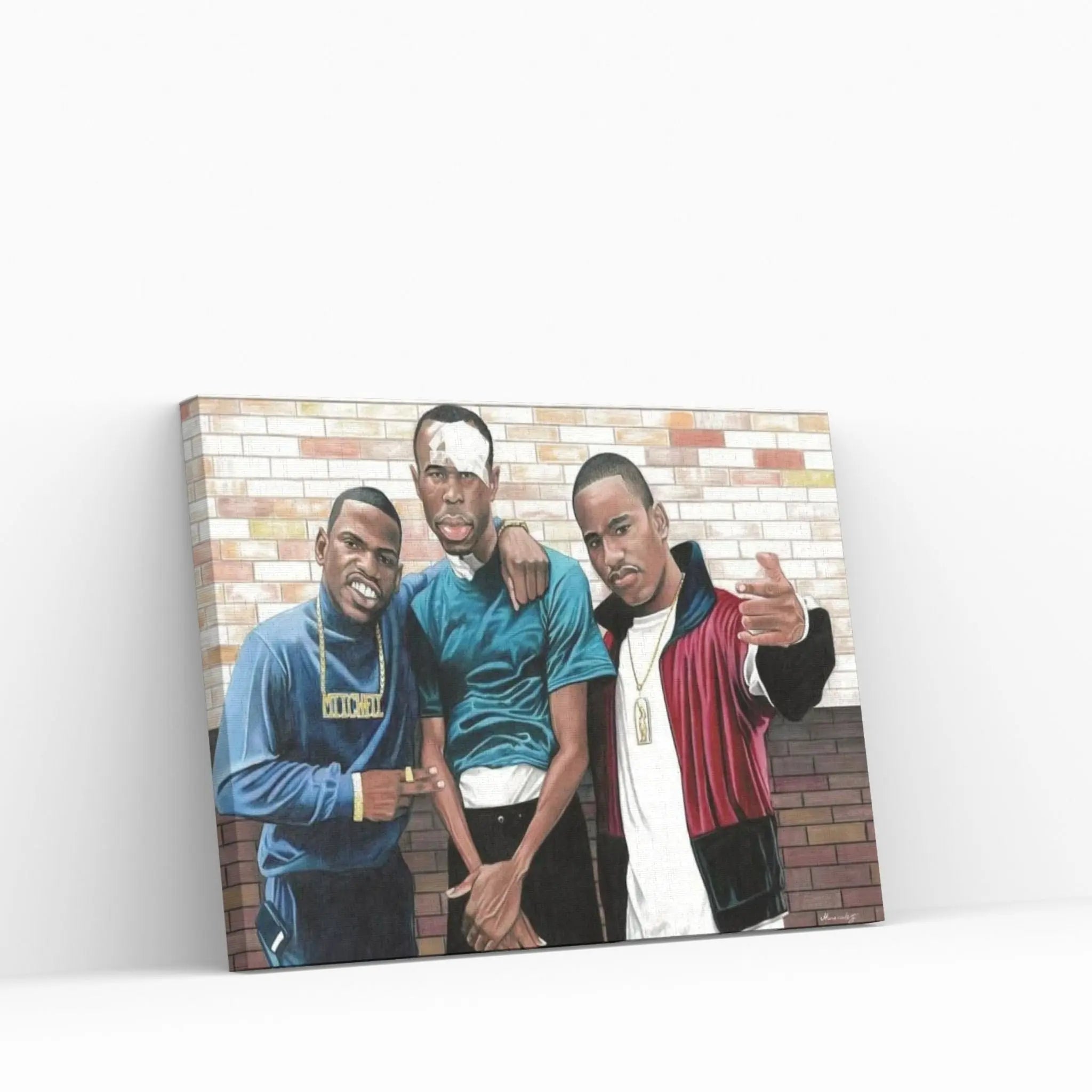 Paid In Full Canvas Wall Art - Y Canvas