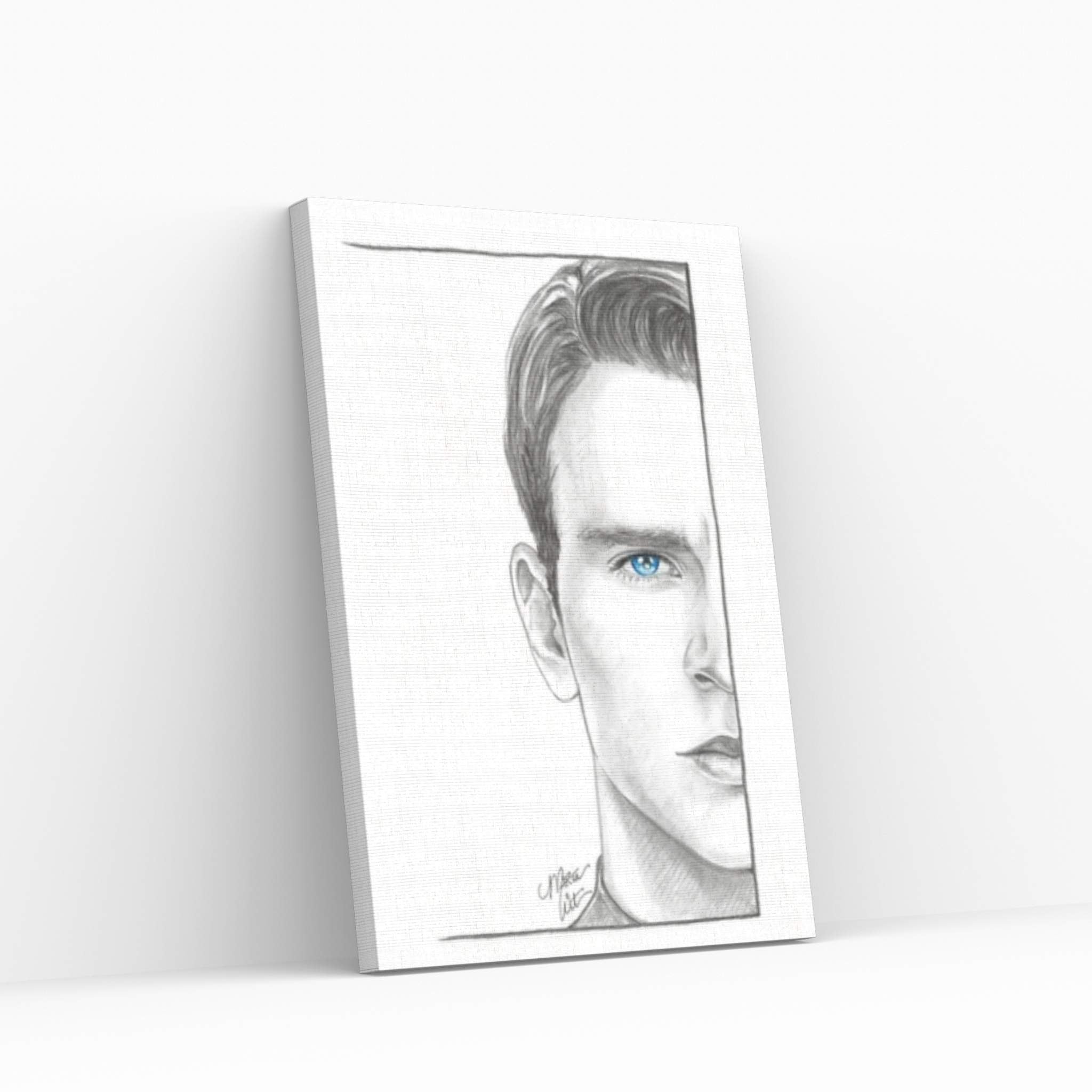 Steve Rogers Kid From Brooklyn Canvas Wall Art - Y Canvas