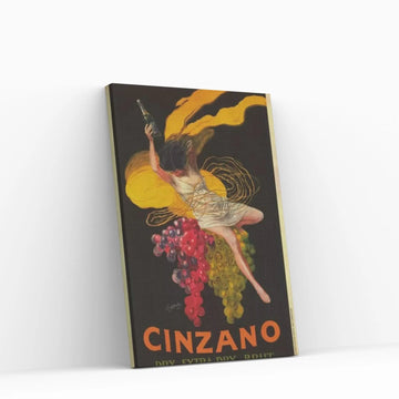 Asti Cinzano (Vintage) Canvas Wall Art - Y Canvas