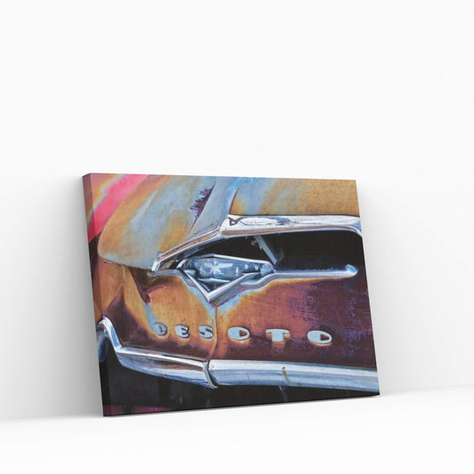 Vintage Desoto Canvas Wall Art - Y Canvas