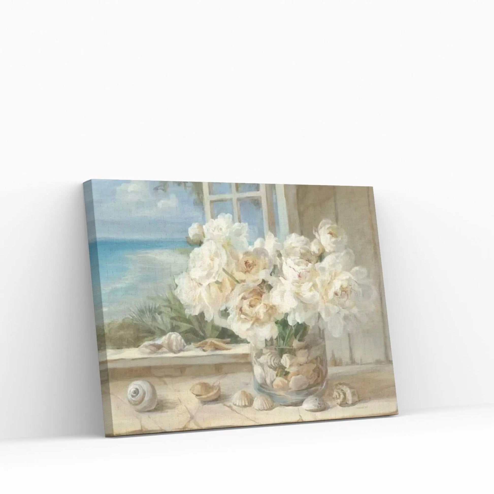 By the Sea Canvas Wall Art - Y Canvas