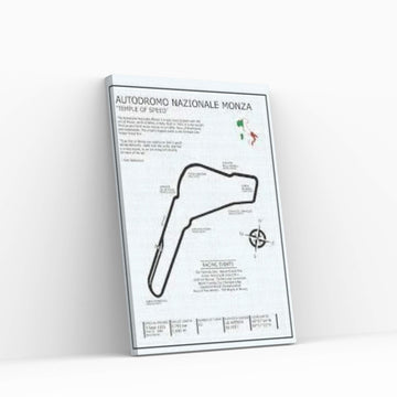 Autodromo Nazionale Monza Canvas Wall Art - Y Canvas