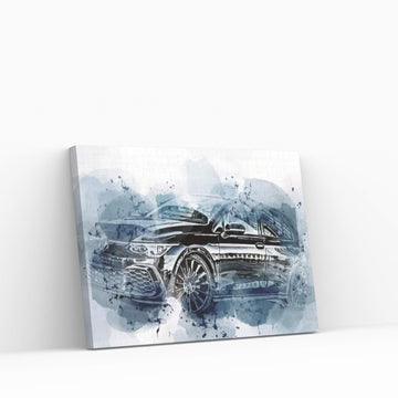 2021 Manhart Golf GTI 290 Exterior Canvas Wall Art - Y Canvas