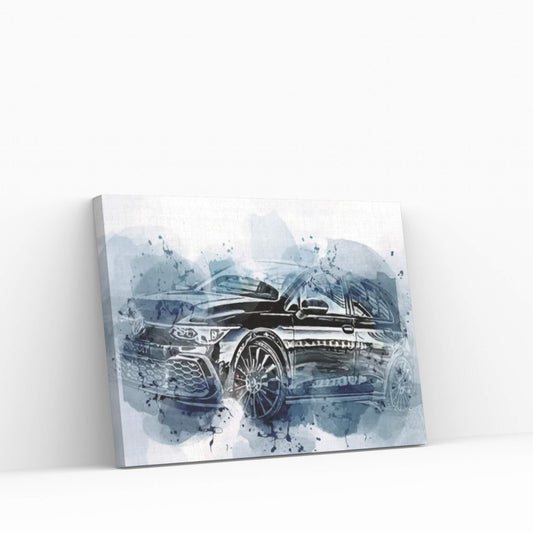 2021 Manhart Golf GTI 290 Exterior Canvas Wall Art - Y Canvas