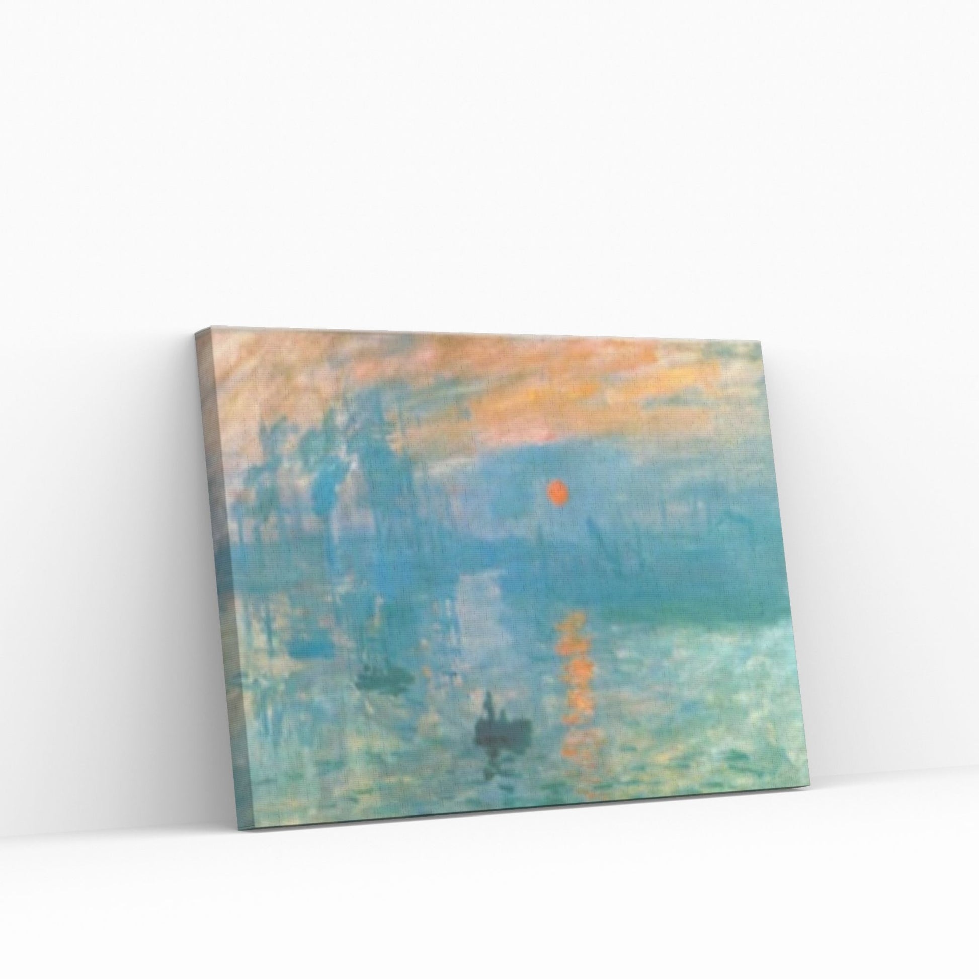 Claude Monet Impression Sunrise 1872 Canvas Wall Art Poster, Landscape wall art, Claude Monet poster, Claude Monet - Y Canvas