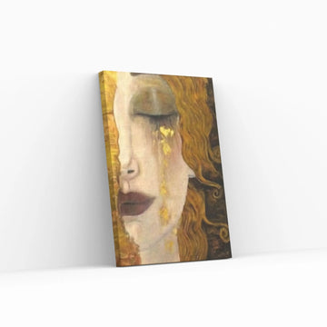 The Golden Tears Art Canvas Poster By Gustav Klimt Art Canvas Wall Art Poster - Y Canvas