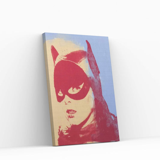 Batgirl, Yvonne Craig Canvas Wall Art - Y Canvas