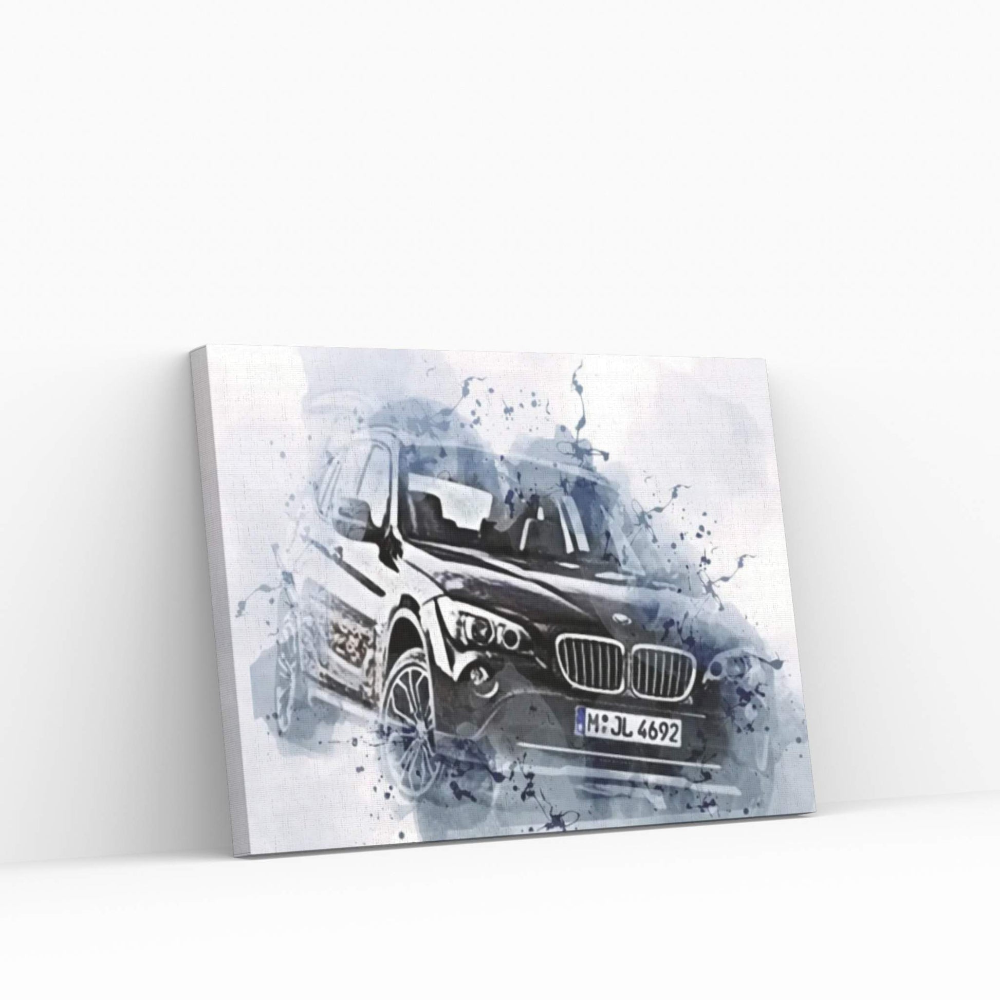 BMW X1 Xdrive28I Offroad 2010 Cars E84 Crossovers Canvas Wall Art - Y Canvas