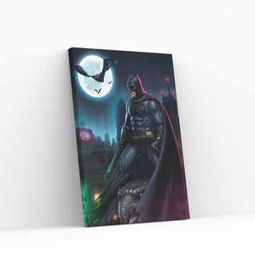 Batman Canvas Wall Art - Y Canvas