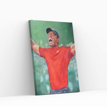 Tiger Woods Canvas Wall Art - Y Canvas