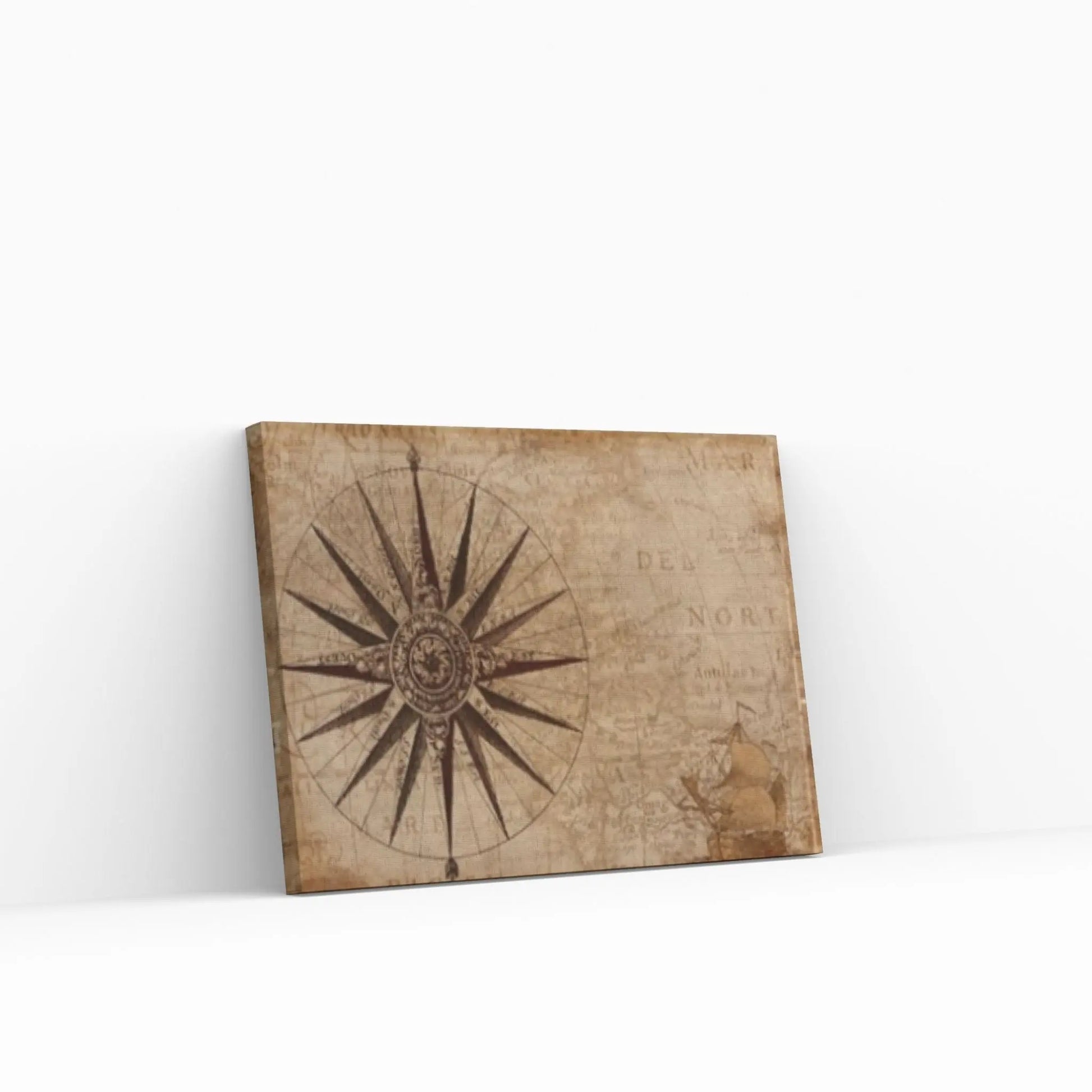 Compass, Wind Rose Canvas wall Art Home Decor - Y Canvas