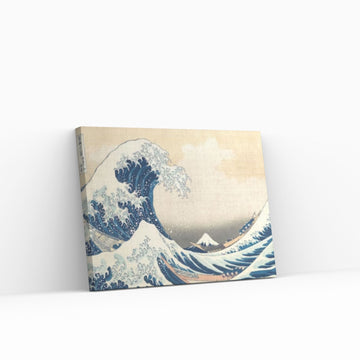 The Great Wave, Wall Tapestry, Off Kanagawa, Wave off Kanagawa, Hokusai Canvas Wall Art - Y Canvas