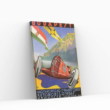 Budapest Grand Prix, 1936 Canvas Wall Art - Y Canvas