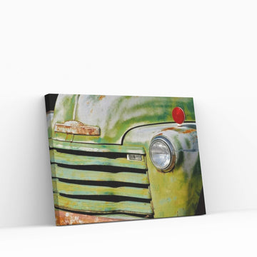 Green Grill Canvas Wall Art - Y Canvas