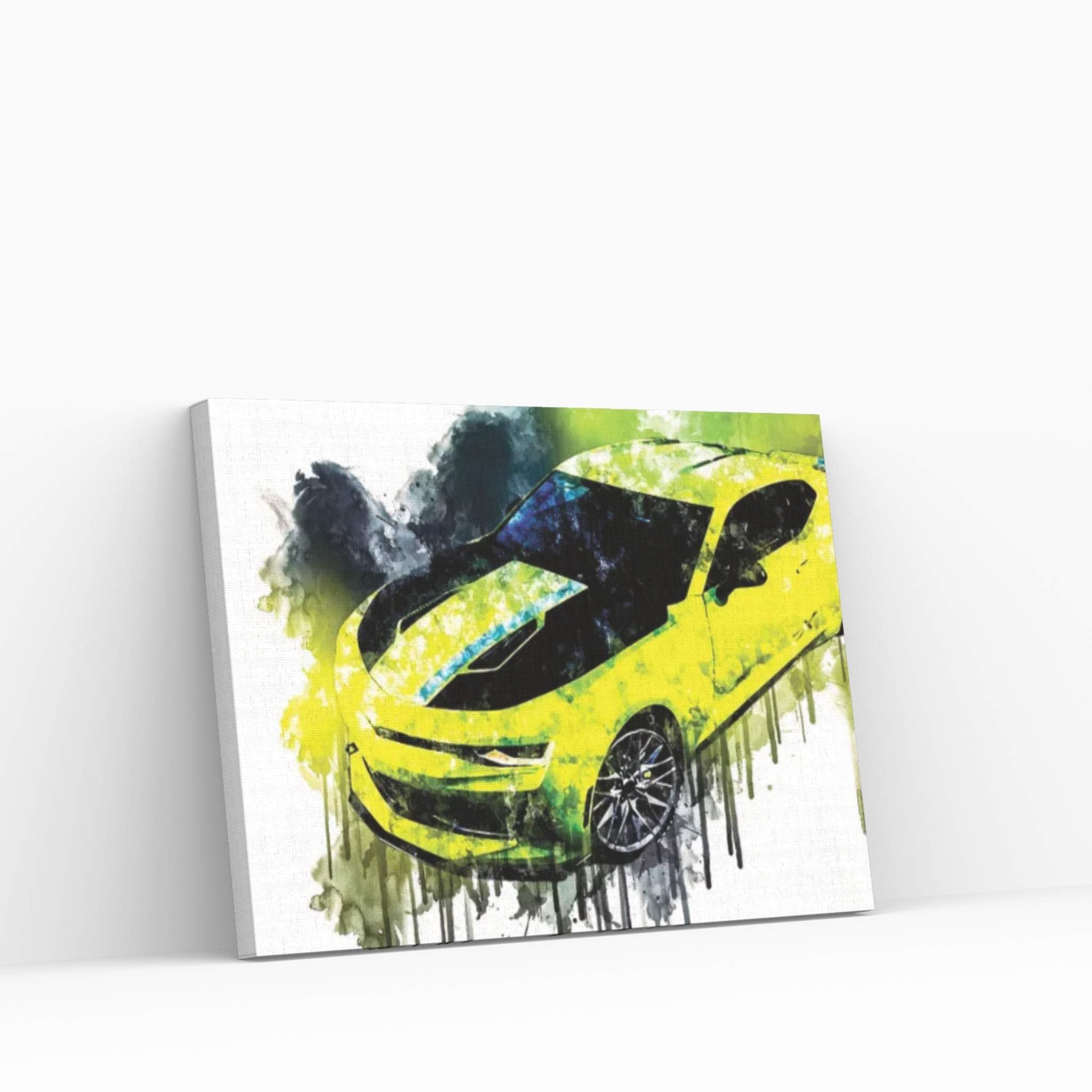 2017 Chevrolet Camaro Turbo AutoX Concept Canvas Wall Art - Y Canvas