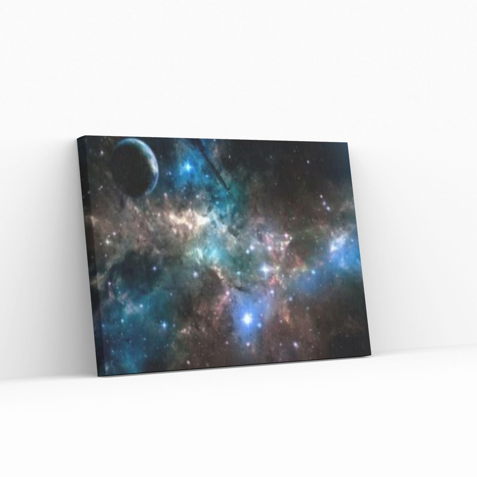 Hubble Light Space Canvas Wall Art Print Design , Wall Decor, Oil Painting Picture - Y Canvas