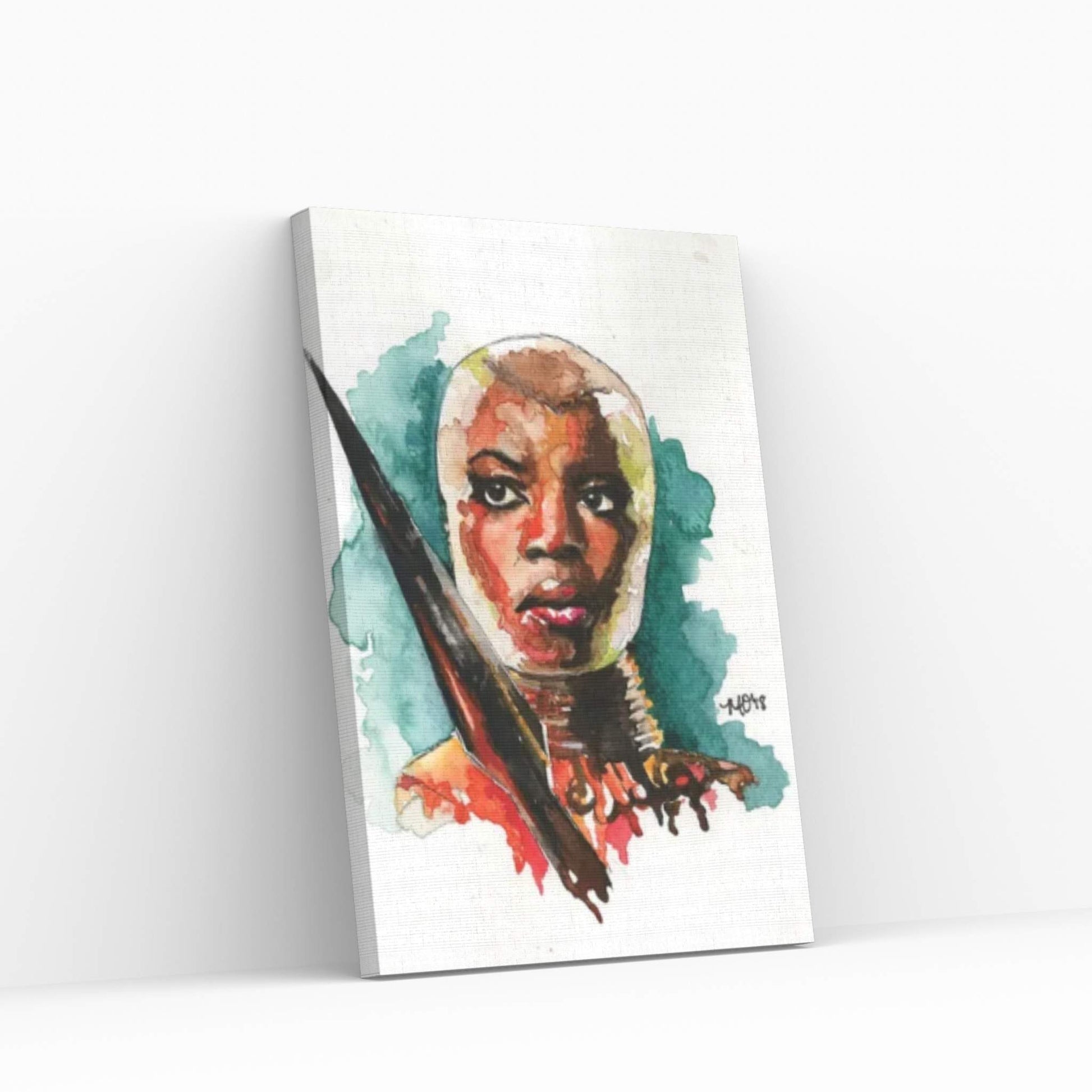 Okoye - Black Panther Canvas Wall Art - Y Canvas