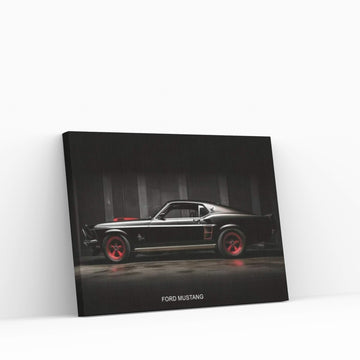 Ford Mustang Canvas Wall Art - Y Canvas