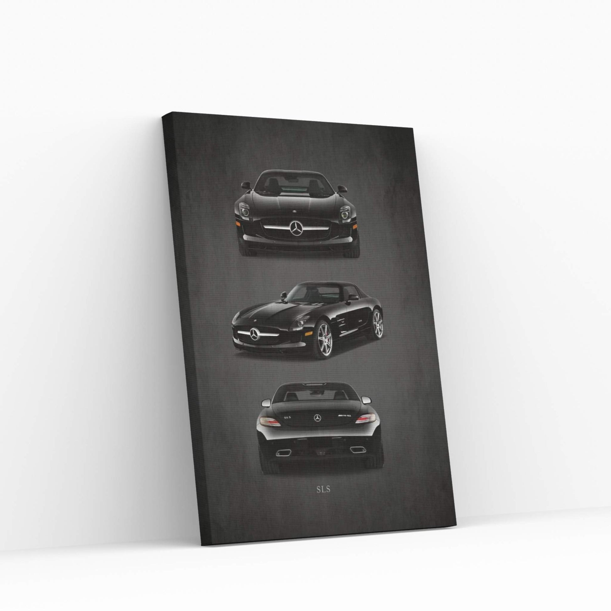 Merc Benz SLS AMG Canvas Wall Art - Y Canvas