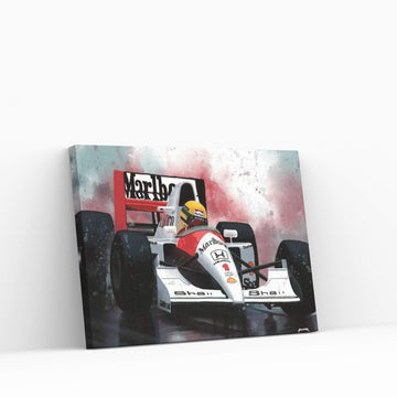 1991 Senna Canvas Wall Art - Y Canvas