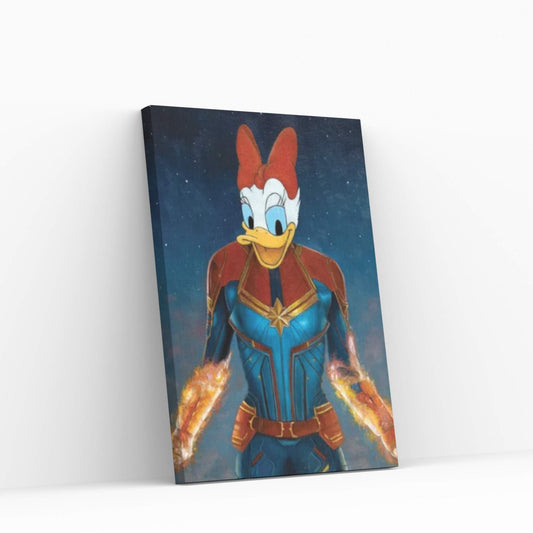 Captain Daisy Canvas Wall Art - Y Canvas