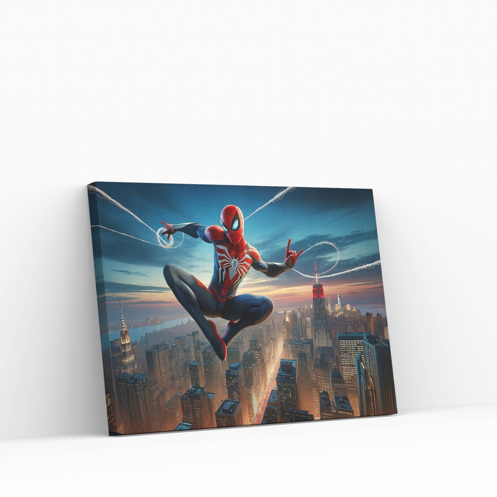 Spiderman Canvas Wall Art - Y Canvas