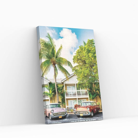 Havana In Key West Canvas Wall Art - Y Canvas