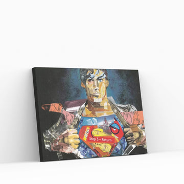 Superman I Canvas Wall Art - Y Canvas