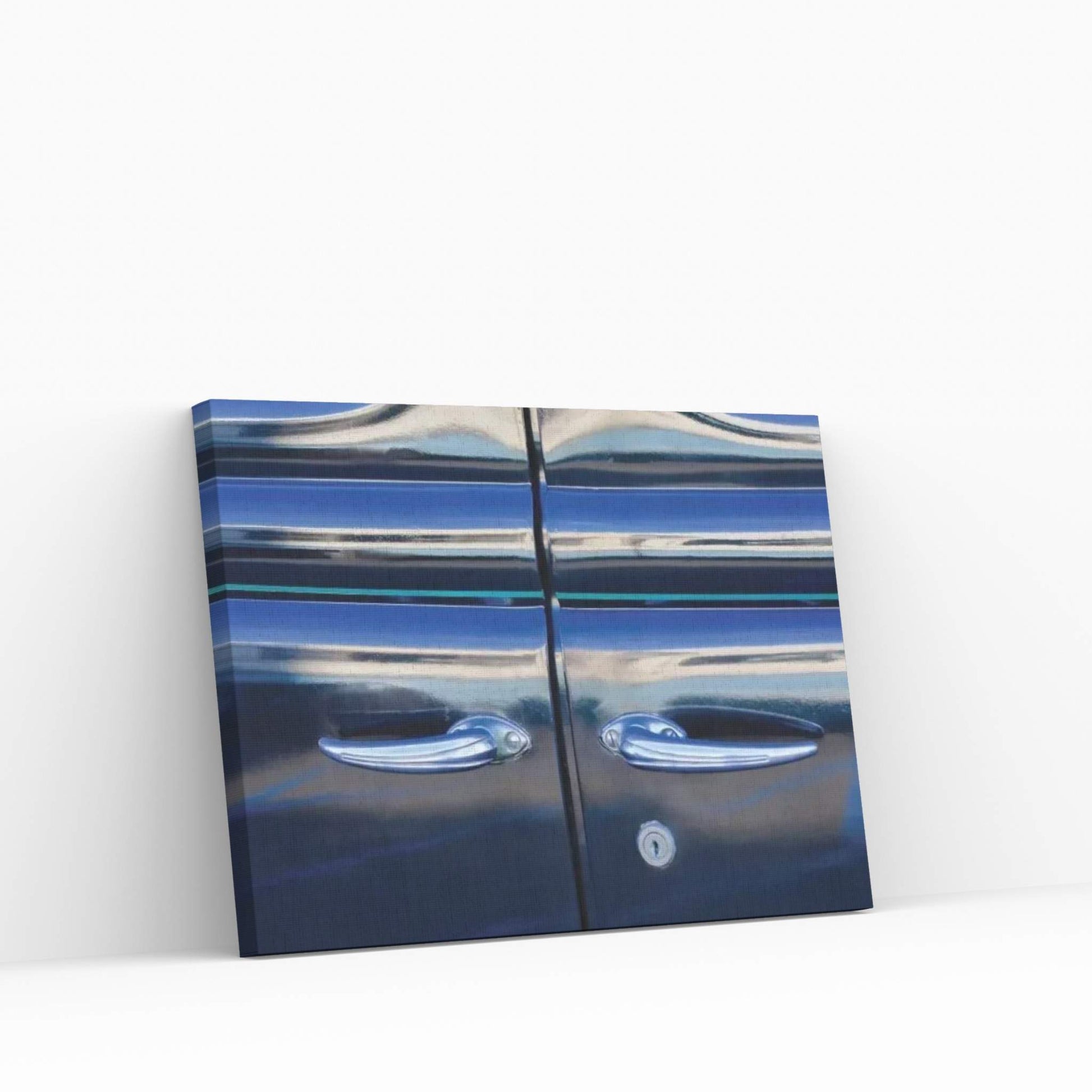 Double Door Ford Canvas Wall Art - Y Canvas