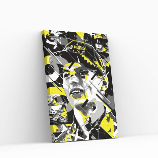 Verstappen Canvas Wall Art - Y Canvas