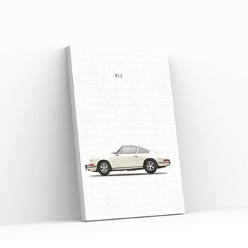 1968 Porsche 911E Canvas Wall Art - Y Canvas