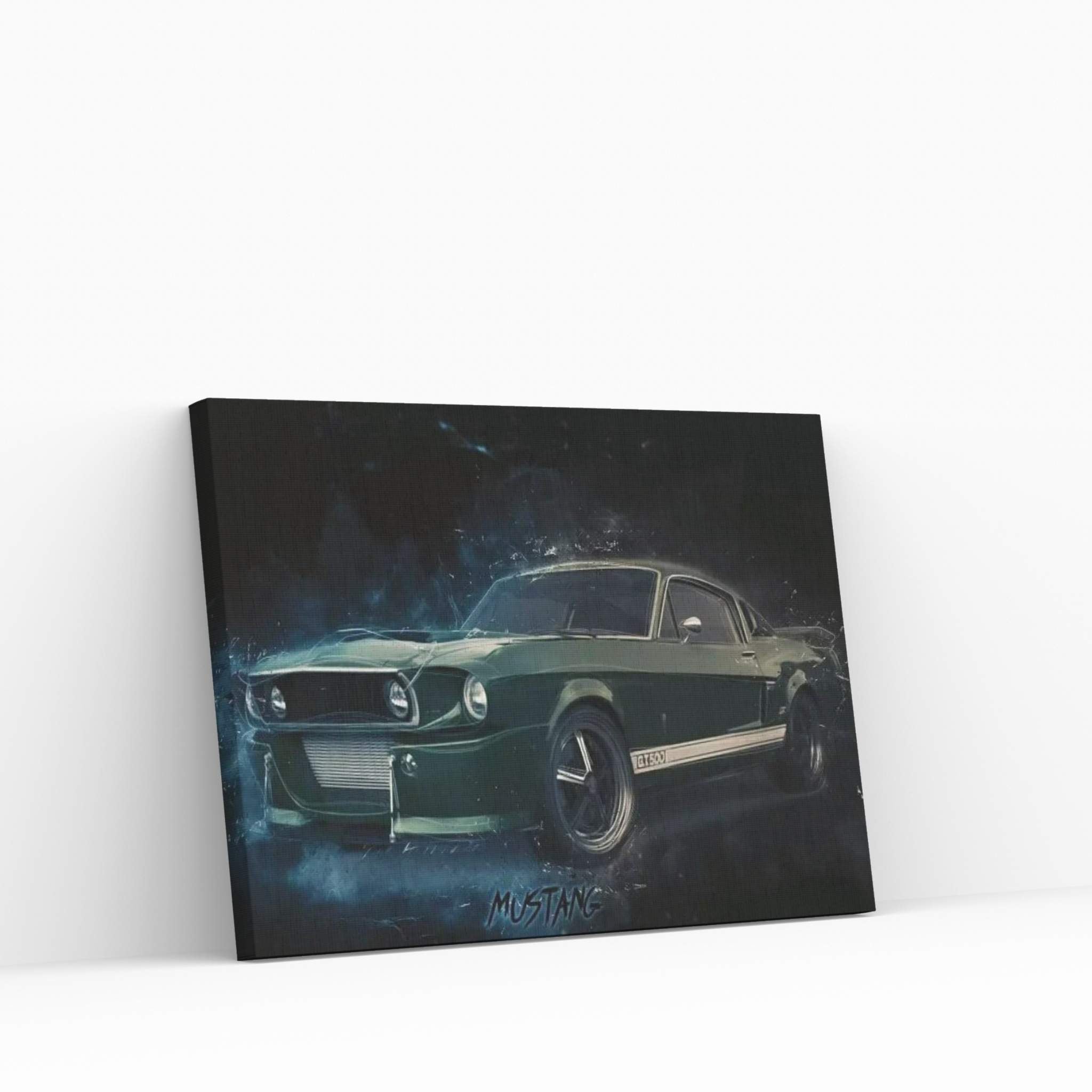 Mustang Eleanor Canvas Wall Art - Y Canvas