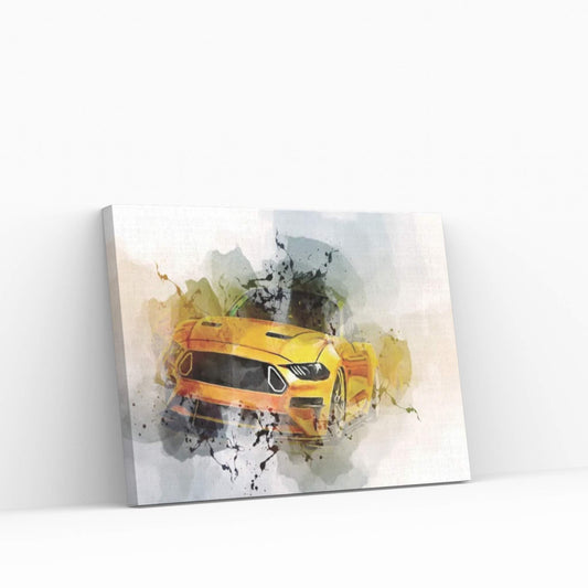 Ford Mustang Shelby Gt500 2021 Canvas Wall Art - Y Canvas