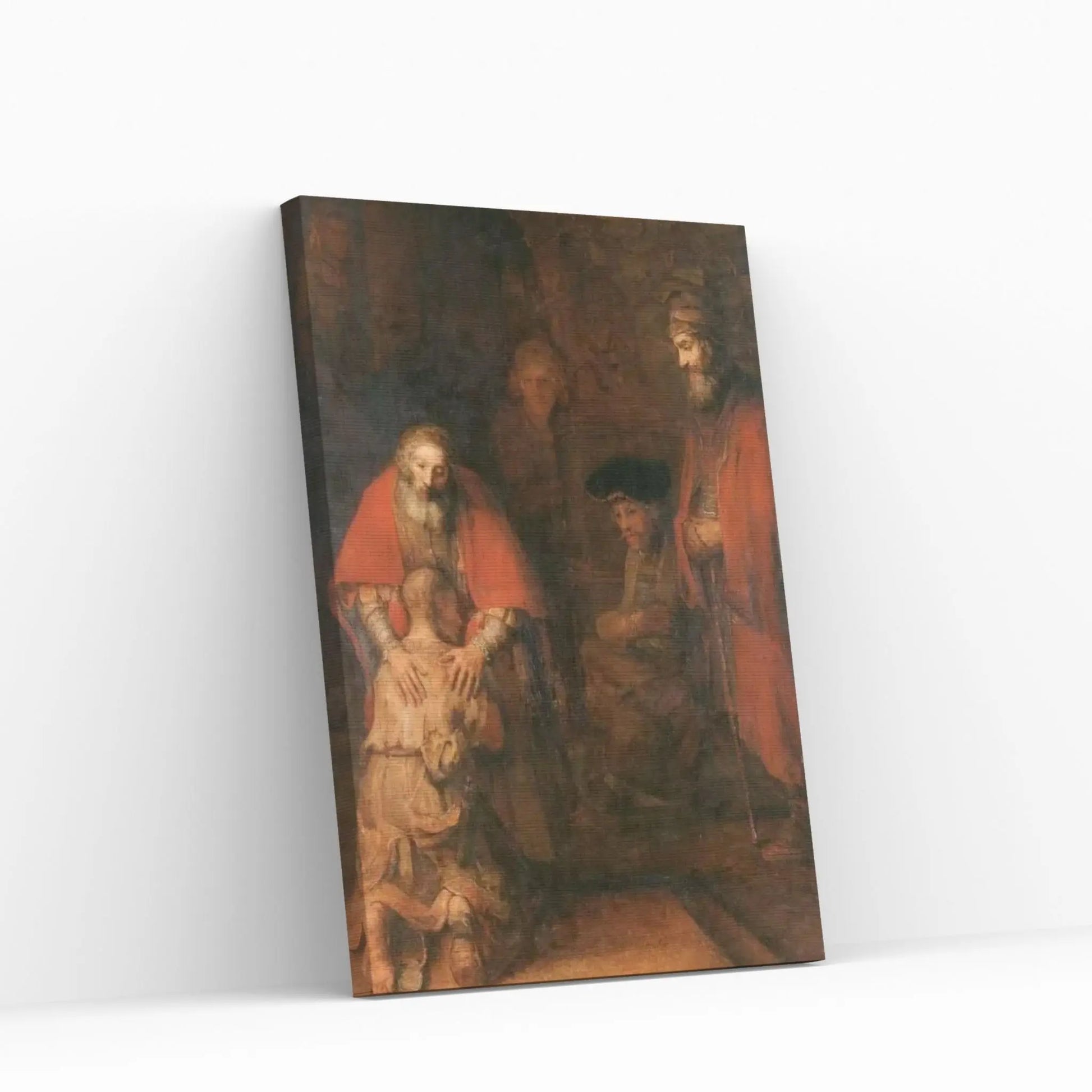 Return of the Prodigal Son c. 1668 Canvas Wall Art - Y Canvas