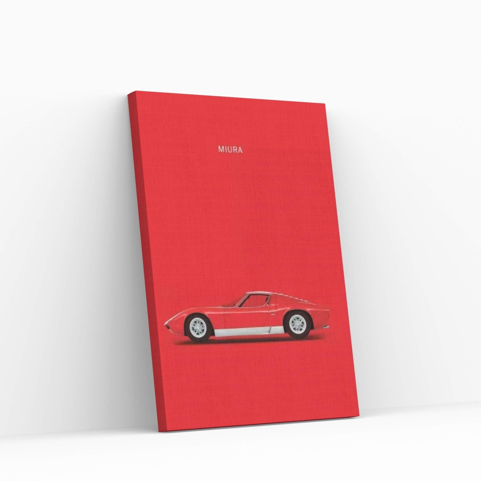 1969 Lamborghini Miura Canvas Wall Art - Y Canvas