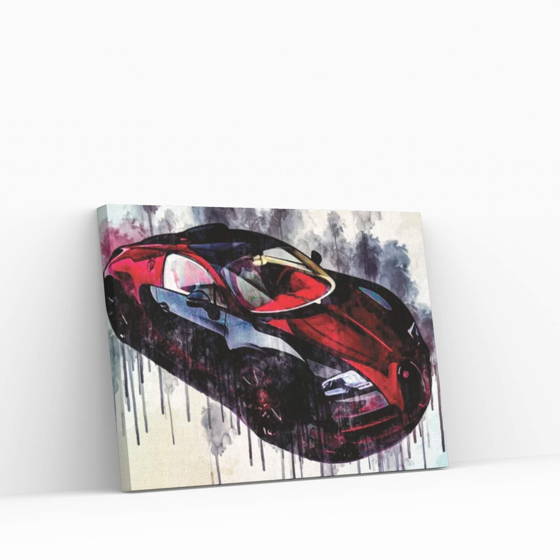 Bugatti Veyron Grand Sport Vitesse La Finale 2021 Hypercar Canvas Wall Art - Y Canvas