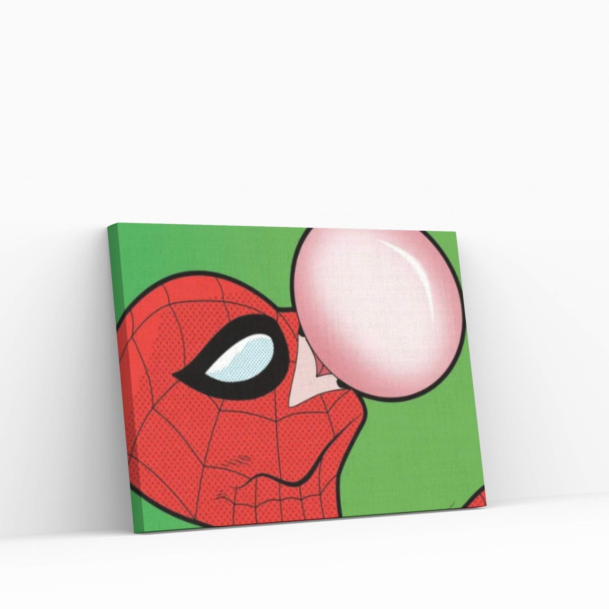 Spidey Chew Canvas Wall Art - Y Canvas