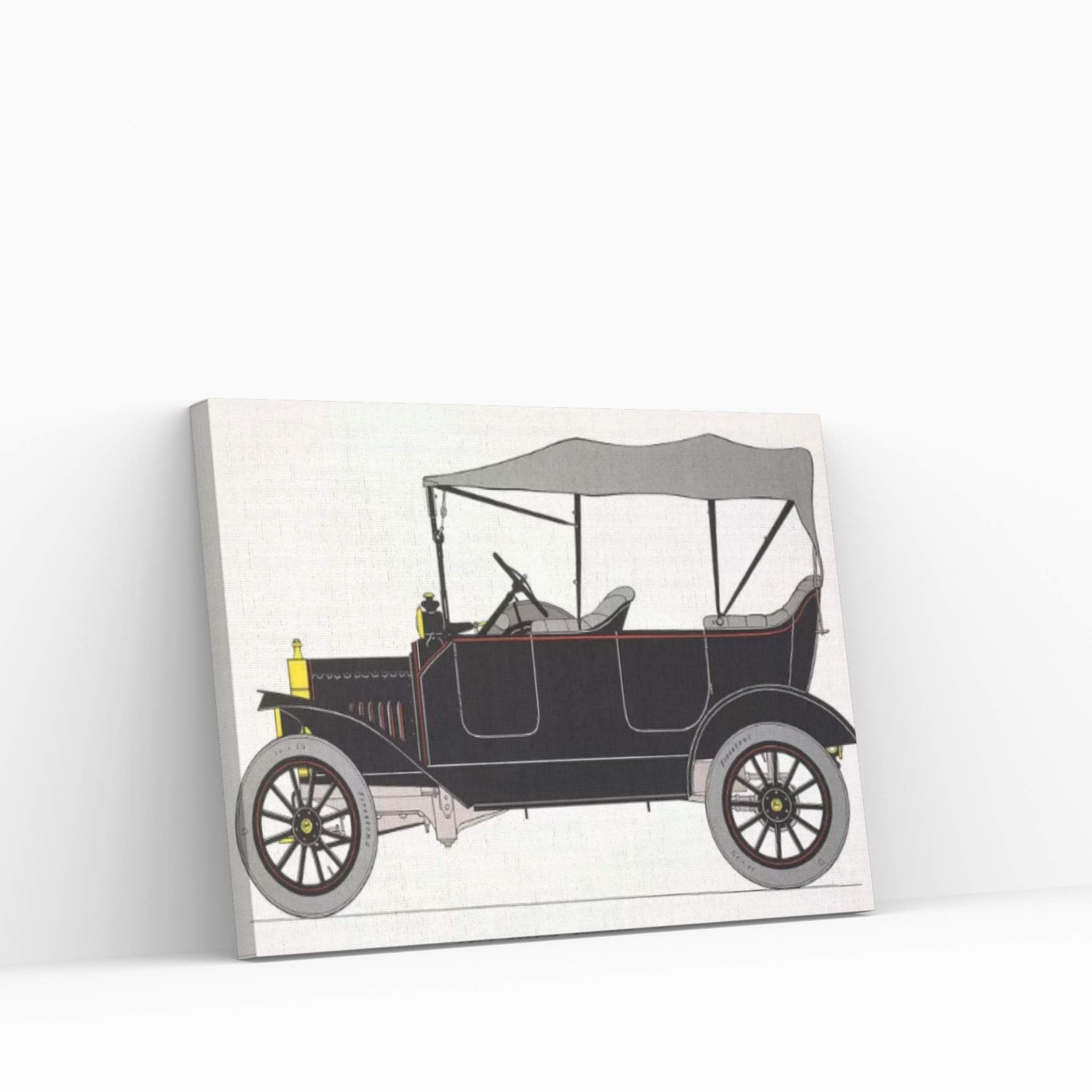 Auto: Model T Ford, 1915 Canvas Wall Art - Y Canvas