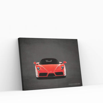 Ferrari Enzo, Front Canvas Wall Art - Y Canvas