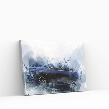 Nio Ec6 Luxury Cars 2021 Cars Cn-Spec Blue Canvas Wall Art - Y Canvas