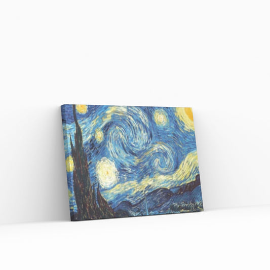 The Starry Night (1889) - Vincent Van Gogh | Vincent Van Gogh Canvas Print | The Starry Night Canvas - Y Canvas