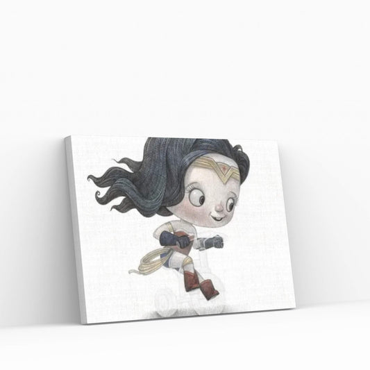 Baby Wonder Woman Canvas Wall Art - Y Canvas