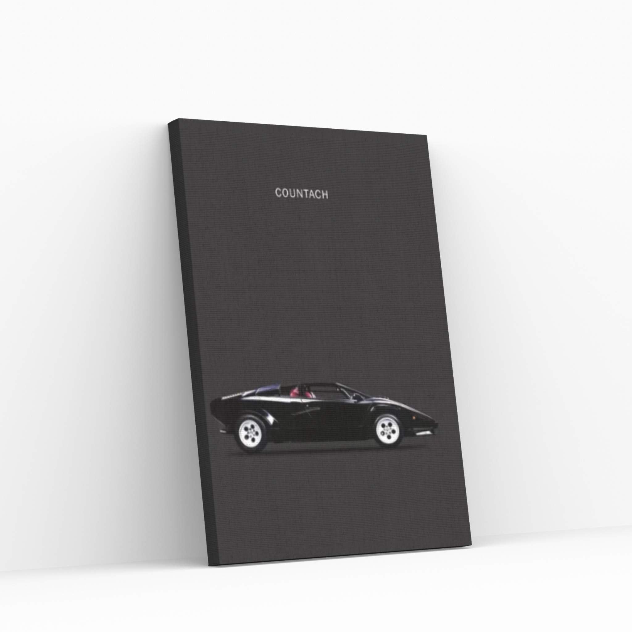 1984 Lamborghini Countach Canvas Wall Art - Y Canvas