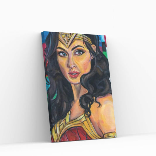 Wonder Woman Canvas Wall Art - Y Canvas